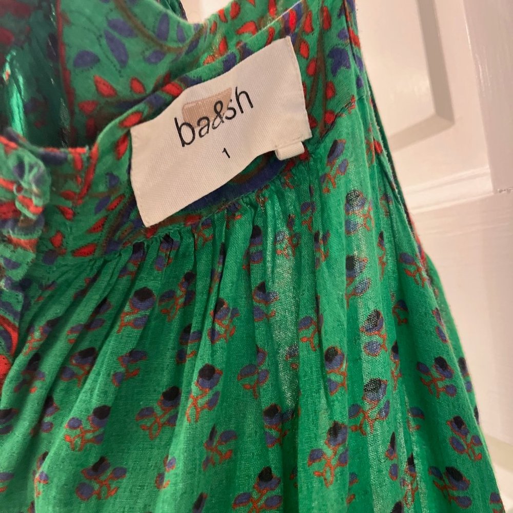 ba&sh Green Midi Dress - Picture 8 of 8
